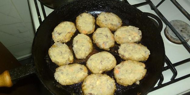 котлеты из фасоли