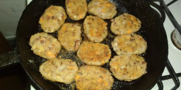 котлеты из фасоли