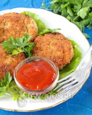 Котлеты из филе индейки