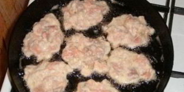 котлеты из кеты