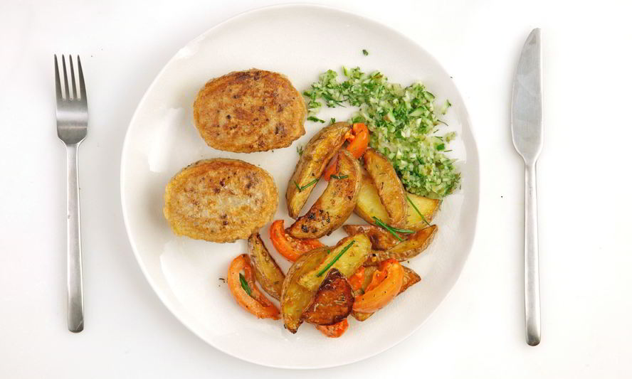 Рецепт котлет из трех видов мяса