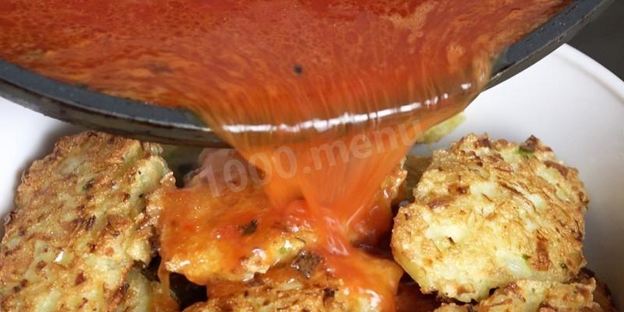 котлеты луковые овощные