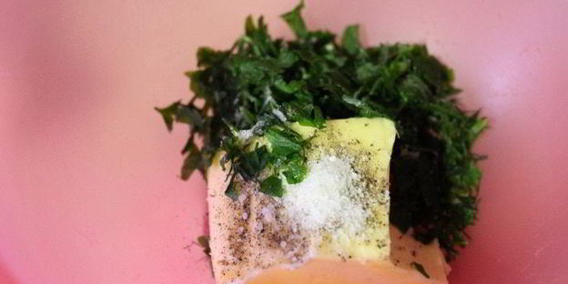 котлеты по-киевски с сыром и маслом