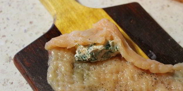 котлеты по-киевски с сыром и маслом