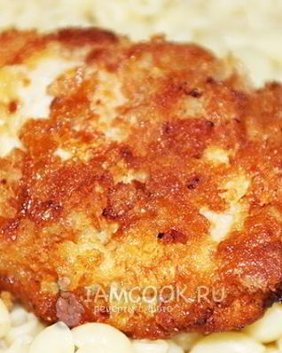 Котлеты по-киевски с зеленью и чесноком