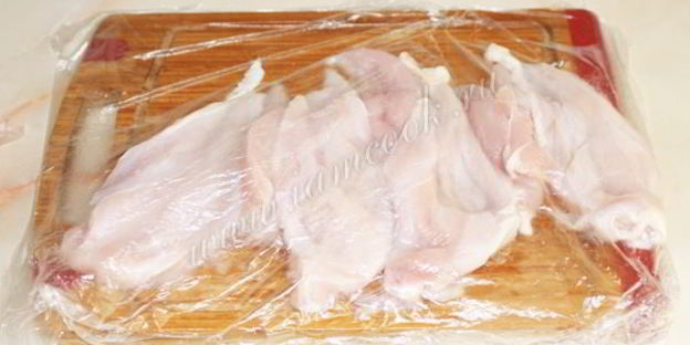 котлеты по-киевски с зеленью и чесноком