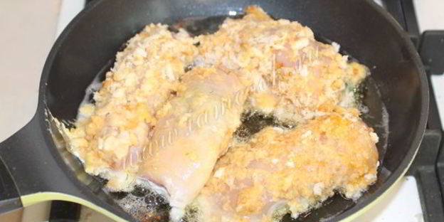 котлеты по-киевски с зеленью и чесноком