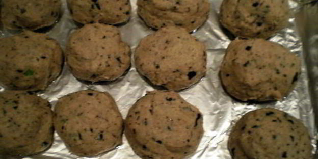 котлеты рыбные с нори