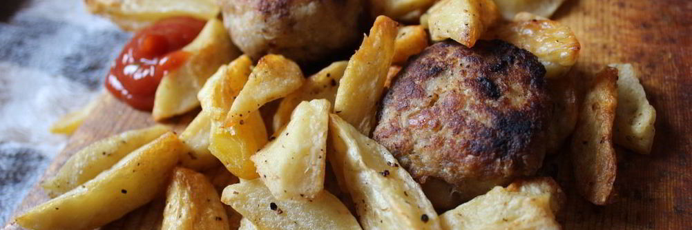 Котлеты с картофелем по-деревенски