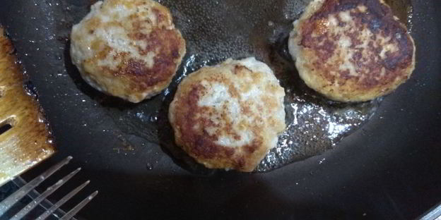 котлеты с картофелем по-деревенски