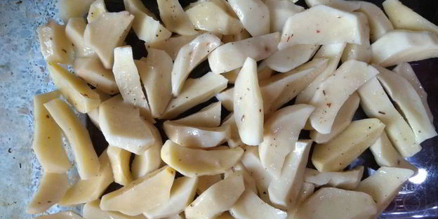 котлеты с картофелем по-деревенски