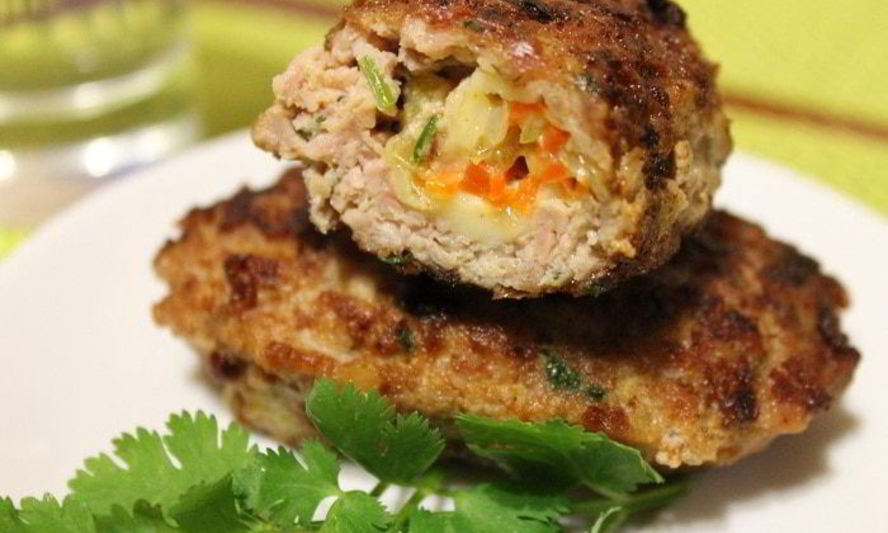 Рецепт котлет с начинкой