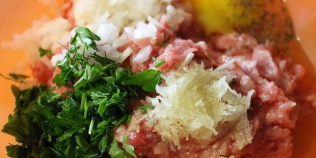 котлеты с начинкой