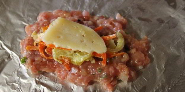 котлеты с начинкой