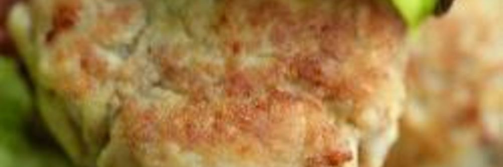 Куриные котлетки с картошкой и бананом