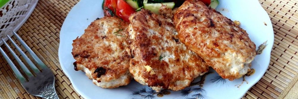 Куриные котлетки с молоком