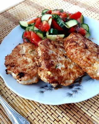 Куриные котлетки с молоком