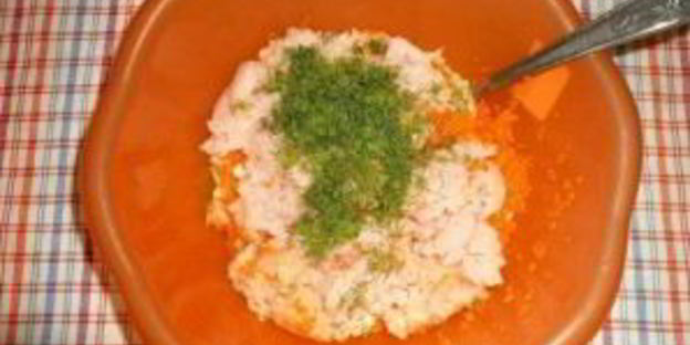 куриные котлеты с морковью