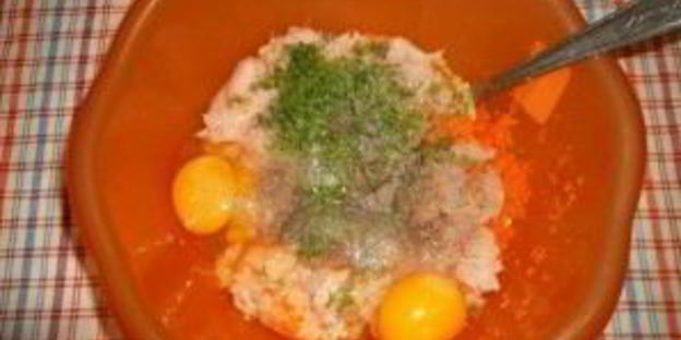 куриные котлеты с морковью