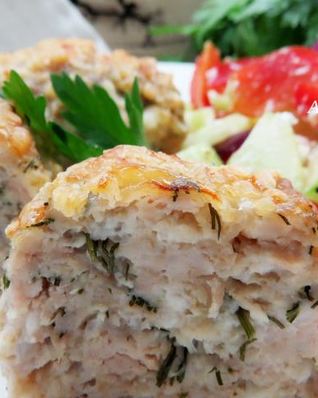 Куриные котлеты с плавленным сыром