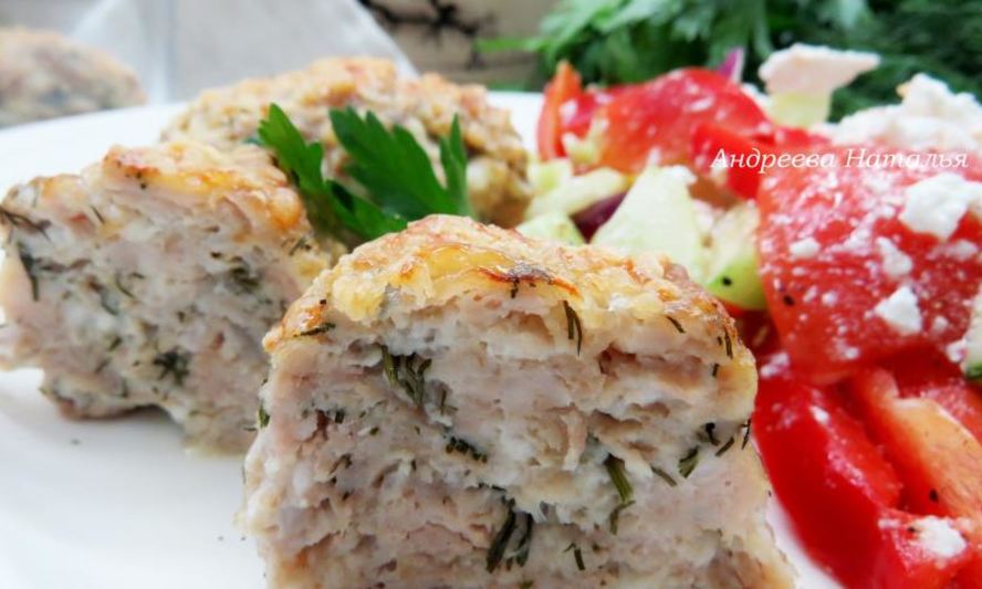 Рецепт куриных котлет с плавленным сыром