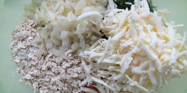 куриные котлеты с плавленным сыром