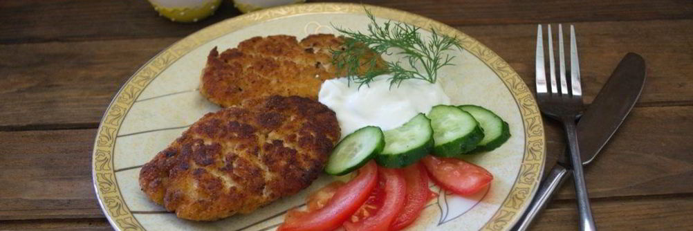 Куриные котлеты со сметаной