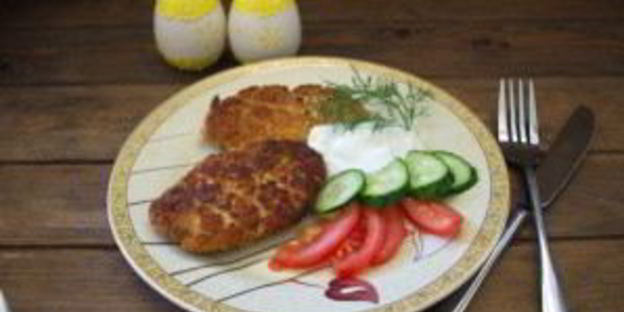 куриные котлеты со сметаной