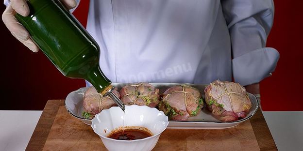 куриные котлеты тапака с зеленью