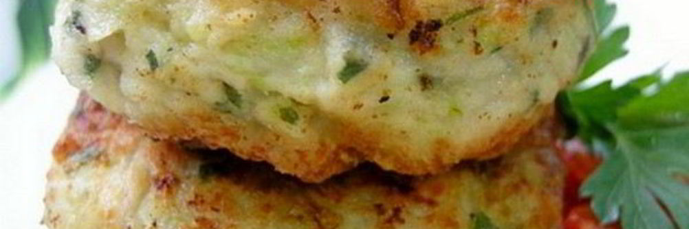 Мясные котлеты Сочные с кабачком