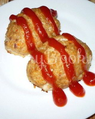 Нежные мясные котлеты с творогом