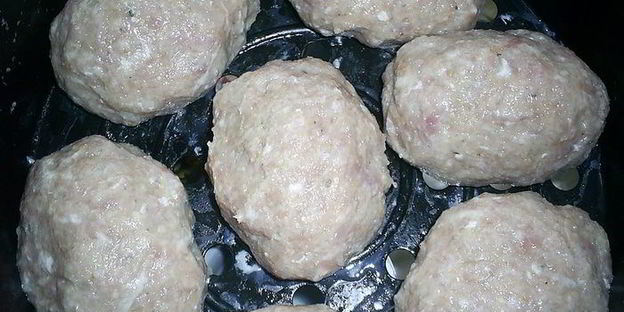 паровые котлетки с творогом