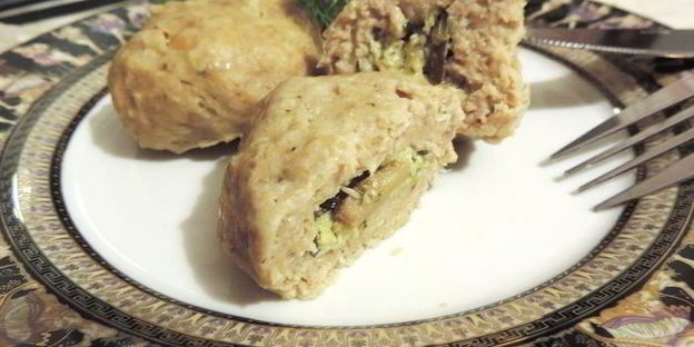 паровые котлетки с творогом