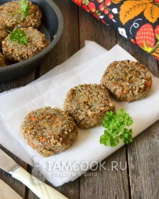 Постные гречаники