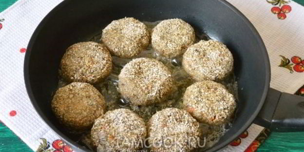 постные гречаники