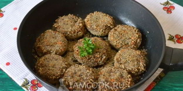 постные гречаники