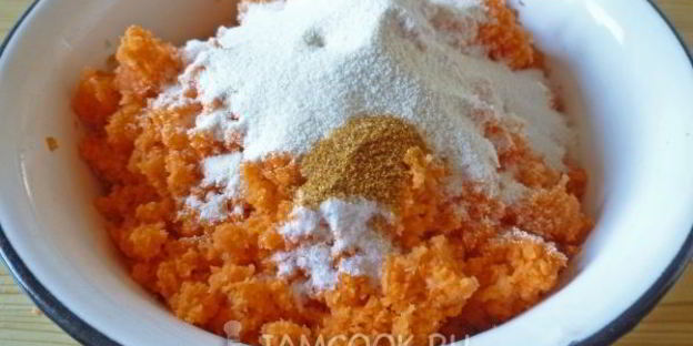 постные морковные котлеты с манкой