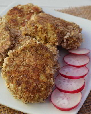 Постные овсяные котлеты