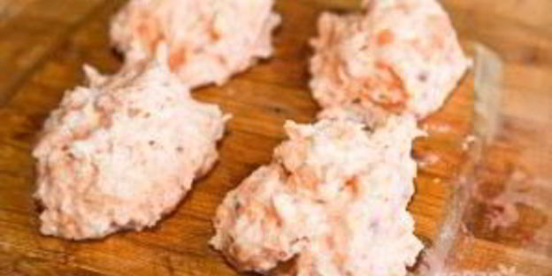 пожарские котлеты из семги