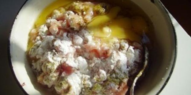 рубленые котлеты с овощным гарниром