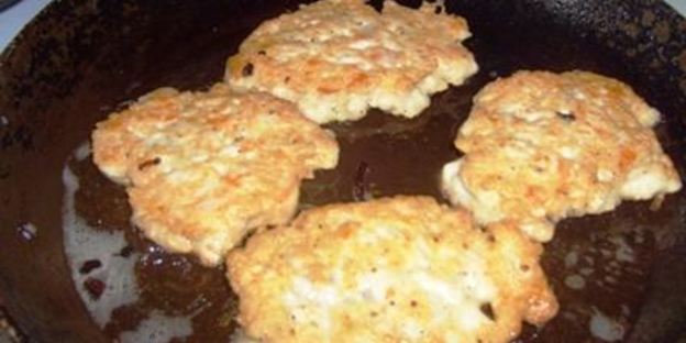 рубленые котлеты с овощным гарниром