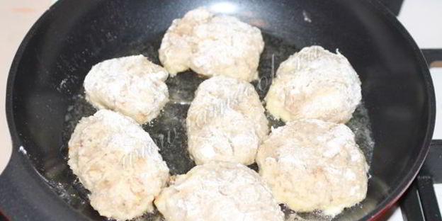 рыбные котлеты из трески