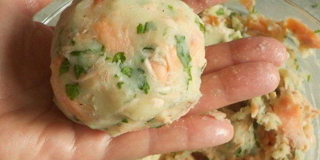 рыбные котлеты по-английски — fish cakes