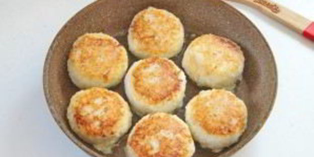 рыбные котлеты в рисовом кляре