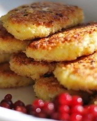 Сырно-рисовые котлетки в панировке