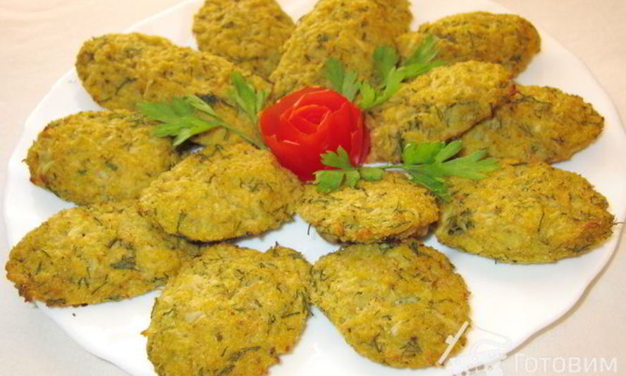 Рецепт запеченных котлеток из цветной капусты