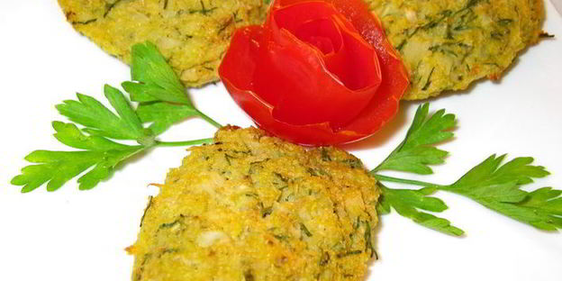 запеченные котлетки из цветной капусты