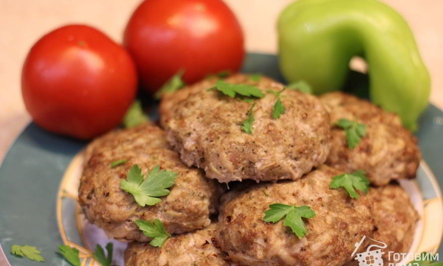 Рецепт запеченных котлет из мяса с картофелем