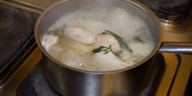 куриная лапша с опятами