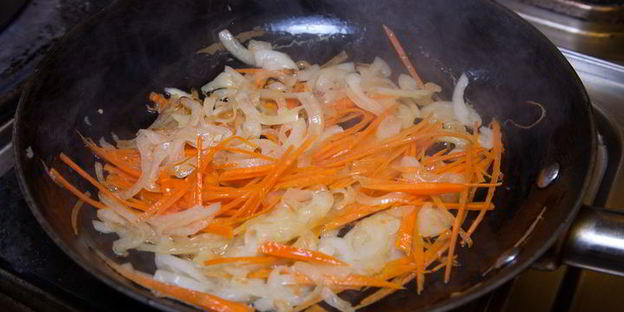 куриная лапша с опятами